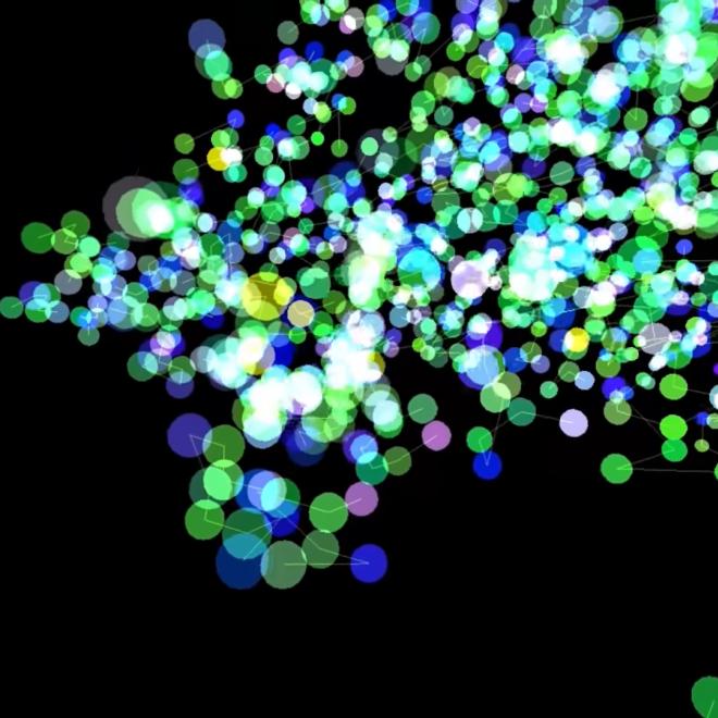 Biochemical molecule sonification screenshot